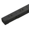 TAP-SLIM11-1BK スリムタップ(2P・11個口・1m・ブラック) TAP-SLIM11-1BK / スリムタップ(2P・11個口・1m・ブラック)