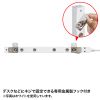 TAP-SLIM11-3BK スリムタップ(2P・11個口・3m・ブラック) TAP-SLIM11-3BK / スリムタップ(2P・11個口・3m・ブラック)
