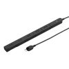 TAP-SLIM11-1BK スリムタップ(2P・11個口・1m・ブラック) TAP-SLIM11-1BK / スリムタップ(2P・11個口・1m・ブラック)