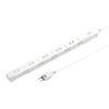 TAP-SLIM11-1W スリムタップ(2P・11個口・1m・ホワイト) TAP-SLIM11-1W / スリムタップ(2P・11個口・1m・ホワイト)