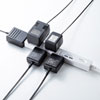 TAP-SLIM5U-2 USB充電機能付きスリムタップ(2P・5個口・2m) TAP-SLIM5U-2 / USB充電機能付きスリムタップ(2P・5個口・2m)