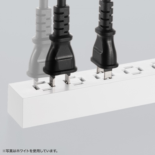 TAP-SLIM6UC-15BK / スリムタップ（AC6個口・A1＋C1・PD33W・1.5m・ブラック）
