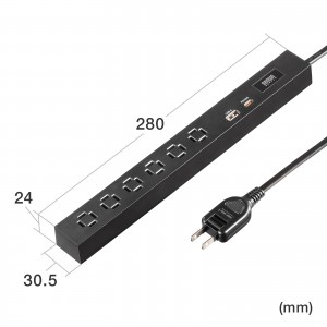 TAP-SLIM6UC-15BK