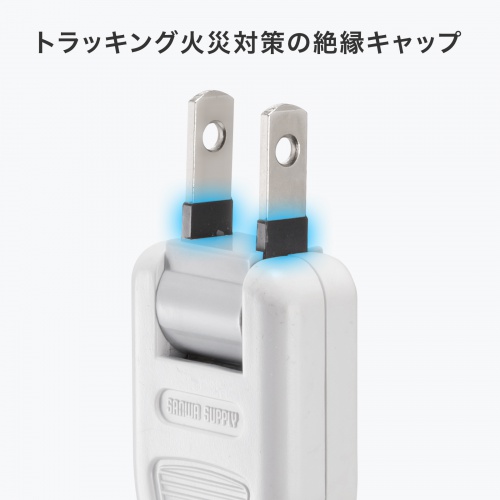 TAP-SLIM6UC-15W / スリムタップ（AC6個口・A1＋C1・PD33W・1.5m・ホワイト）