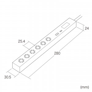 TAP-SLIM6UC-3BK