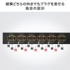 TAP-SLIM6UC-3W 縦横間差込み自在スリムタップ(AC6個口・A1+C1・PD33W・3m・ホワイト) TAP-SLIM6UC-3W / 縦横間差込み自在スリムタップ(AC6個口・A1+C1・PD33W・3m・ホワイト)