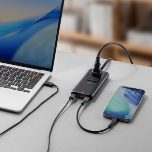 最大5台を同時充電可能、GaN採用で超スリム&高出力を実現したPD100W対応電源タップを発売