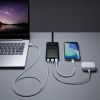 TAP-SLIM7U-15BK / スリムタップ（AC2個口・USB-C×2＋USB-A×1・PD100W）