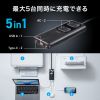 TAP-SLIM7U-15BK スリムタップ(AC2個口・USB-C×2+USB-A×1・PD100W) TAP-SLIM7U-15BK / スリムタップ(AC2個口・USB-C×2+USB-A×1・PD100W)