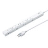 TAP-SLIM8-1 スリムタップ(2P・8個口・1m) TAP-SLIM8-1 / スリムタップ(2P・8個口・1m)