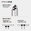 TAP-SLIM8U-2 USB充電機能付きスリムタップ(2P・8個口・2m) TAP-SLIM8U-2 / USB充電機能付きスリムタップ(2P・8個口・2m)