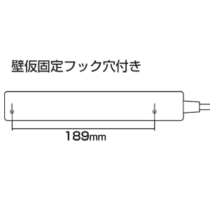 TAP-SP107 / 雷ガードタップ（3P・6個口）