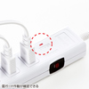TAP-SP109 雷ガードタップ(2P・5個口) TAP-SP109 / 雷ガードタップ(2P・5個口)