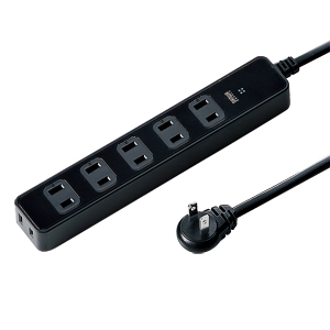 TAP-SP201BK / 雷ガードタップ(ブラック)