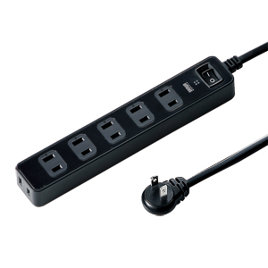 TAP-SP202BK / 雷ガードタップ（ブラック）　