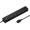 TAP-SP2110-3BK 雷ガードタップ(2P・10個口・3m・ブラック) TAP-SP2110-3BK / 雷ガードタップ(2P・10個口・3m・ブラック)