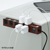 TAP-SP2110-5BR 雷ガードタップ(2P・10個口・5m・ブラウン) TAP-SP2110-5BR / 雷ガードタップ(2P・10個口・5m・ブラウン)