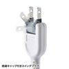 TAP-SP2110-3 雷ガードタップ(2P・10個口・3m・ホワイト) TAP-SP2110-3 / 雷ガードタップ(2P・10個口・3m・ホワイト)