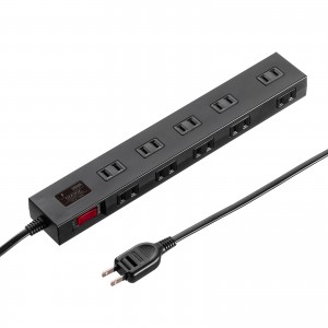 TAP-SP2110N-5BK / 雷ガードタップ(10個口・5m・ブラック)