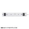 TAP-SP2110N-5W 雷ガードタップ(10個口・5m・ホワイト) TAP-SP2110N-5W / 雷ガードタップ(10個口・5m・ホワイト)