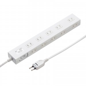 TAP-SP2110N-5W / 雷ガードタップ(10個口・5m・ホワイト)