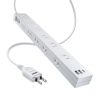 TAP-SP2110NUC-3W USB充電機能付きタップ 10個口 ホワイト・3m TAP-SP2110NUC-3W / USB充電機能付きタップ 10個口 ホワイト・3m