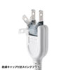 TAP-SP2113MG-5WN 雷ガードタップ(2P・3個口・5m) TAP-SP2113MG-5WN / 雷ガードタップ(2P・3個口・5m)
