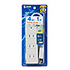 TAP-SP2114MG-1W 雷ガードタップ(2P・4個口・1m) TAP-SP2114MG-1W / 雷ガードタップ(2P・4個口・1m)