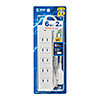 TAP-SP2116MG-2W 雷ガードタップ(2P・6個口・2m) TAP-SP2116MG-2W / 雷ガードタップ(2P・6個口・2m)
