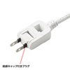 TAP-SP213W 雷ガードタップ(2P・6個口・2m・ホワイト) TAP-SP213W / 雷ガードタップ(2P・6個口・2m・ホワイト)