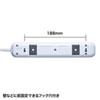 TAP-SP216 雷ガードタップ(2P・6個口・2m) TAP-SP216 / 雷ガードタップ(2P・6個口・2m)