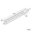 TAP-SP217-2 雷ガードタップ(2P・10個口・2m) TAP-SP217-2 / 雷ガードタップ(2P・10個口・2m)