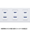 TAP-SP217-3 雷ガードタップ(2P・10個口・3m) TAP-SP217-3 / 雷ガードタップ(2P・10個口・3m)