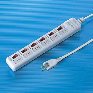 TAP-SP266NSH / 省エネタップSP(6個口・2m・シャッター付)