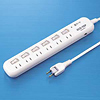 TAP-SP26E-5 省エネタップSP(5m、6個口) TAP-SP26E-5 / 省エネタップSP(5m、6個口)