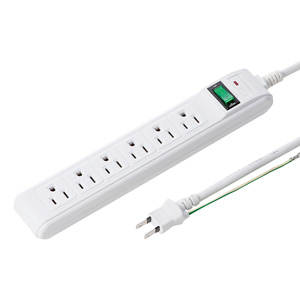 TAP-SP304 / 雷ガードタップ(3P・6個口・1.5m)