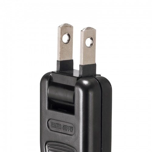 TAP-SPSLIM4MG-2BK / スリムタップ（AC4個口・マグネット付き・雷ガード付き）