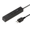 TAP-SPSLIM4MG-2BK スリムタップ(AC4個口・マグネット付き・雷ガード付き) TAP-SPSLIM4MG-2BK / スリムタップ(AC4個口・マグネット付き・雷ガード付き)