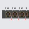 TAP-SPSLIM4MG-2BK 縦横間差込み自在スリムタップ(AC4個口・マグネット付き・雷ガード付き) TAP-SPSLIM4MG-2BK / 縦横間差込み自在スリムタップ(AC4個口・マグネット付き・雷ガード付き)