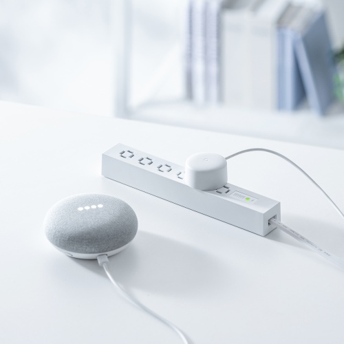 TAP-SPSLIM6MG-2W / スリムタップ(AC6個口・マグネット付き・雷ガード付き)