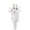 TAP-SPSLIM6MG-2W スリムタップ(AC6個口・マグネット付き・雷ガード付き) TAP-SPSLIM6MG-2W / スリムタップ(AC6個口・マグネット付き・雷ガード付き)