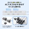 TAP-SPSLIM8N-2 スリム雷ガードタップ(2m) TAP-SPSLIM8N-2 / スリム雷ガードタップ(2m)