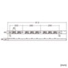 TAP-SV22016LK / 19インチサーバーラック用コンセント 200V（20A）抜け防止ロック機能付き（IEC C13・16個口・3m）