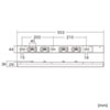 TAP-SV2208LK / 19インチサーバーラック用コンセント 200V（20A）抜け防止ロック機能付き（IEC C13・8個口・3m）