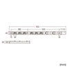 TAP-SV23012LKN 19インチサーバーラック用コンセント 200V(30A) 抜け防止ロック機能付き TAP-SV23012LKN / 19インチサーバーラック用コンセント 200V(30A) 抜け防止ロック機能付き