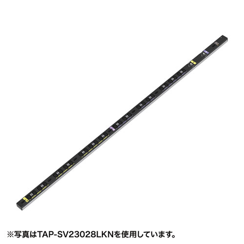 TAP-SV23012LKN / 19インチサーバーラック用コンセント　200V(30A)　抜け防止ロック機能付き