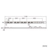 TAP-SV23016LK / 19インチサーバーラック用コンセント 200V（30A）抜け防止ロック機能付き（IEC C13・16個口・3m）