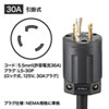 TAP-SV3018B20N / 19インチサーバーラック用コンセント(30A)