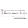TAP-SVSL1512 19インチサーバーラック用コンセント(100V・15A・スリムタイプ・3P・12個口・3m) TAP-SVSL1512 / 19インチサーバーラック用コンセント(100V・15A・スリムタイプ・3P・12個口・3m)