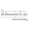 TAP-SVSL209 / 19インチサーバーラック用コンセント（100V・20A・スリムタイプ・3P・9個口・3m）